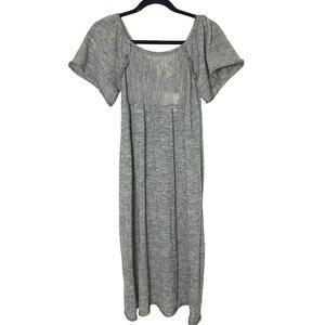 NWT Moth By Anthropologie Women’s Wool Blend Zippered Mini Dress Gray Size XS